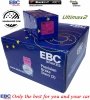 Przednie klocki Ultimax2 + NACINANE tarcze hamulcowe EBC seria USR Chevrolet Express 2500 2003-2021
